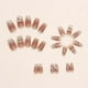 thumbnail image 4 of 24 Uds uñas postizas de imitación uñas largas bailarinas acrílicas uñas postizas para mujeres y niñas, 4 of 5