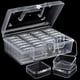 thumbnail image 4 of 3X Caja Organizadora de Cuentas con Asa, 24 Cajas de Plástico Rectangulares para Almacenamiento, Mini Cajas Transparentes para Almacenar Cuentas, 4 of 5