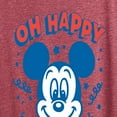 thumbnail image 3 of Disney - Mickey & Friends - Mickey Mouse - Oh Happy Day Celebration - Women's Short Sleeve Graphic T-Shirt, 3 of 5