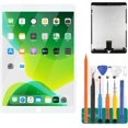 thumbnail image 2 of for iPad Air 3 2019 LCD Screen for iPad Air 3 Screen Replacement Air 3rd Gen LCD Display A2152 Touch Digitizer Assembly A2123,A2154,A2152 Repair Kit(White,No HomeButton), 2 of 8