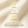 thumbnail image 3 of REGALWOVEN 1 Pack Animal Hanging Hand Towel, Soft Absorbent Quick Dry, Cute Decorative Towel for Kitchen, Bathroom Yellow Duck 15" x 8", 3 of 5