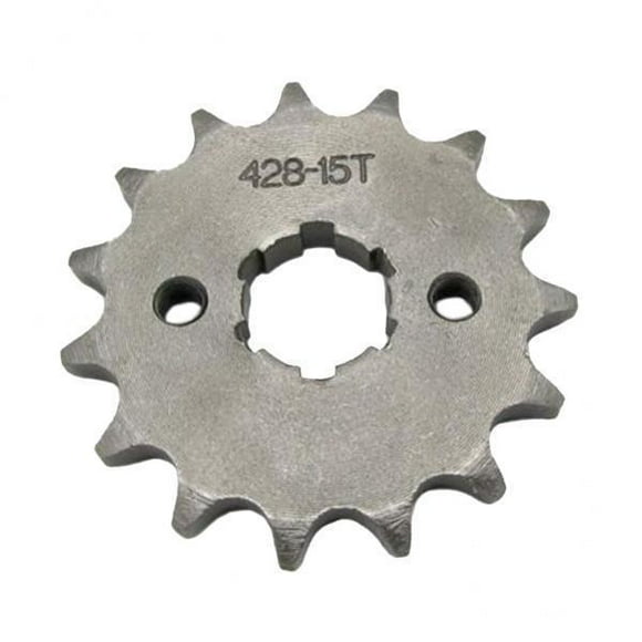 LOVIVER 6x428 Chain/ch 20mm Front Sprocket Cog for Trail Dirt Bike ATV 15T