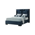 thumbnail image 6 of Global Furniture USA Oscar Navy Blue Fabric Queen Bed, 6 of 6