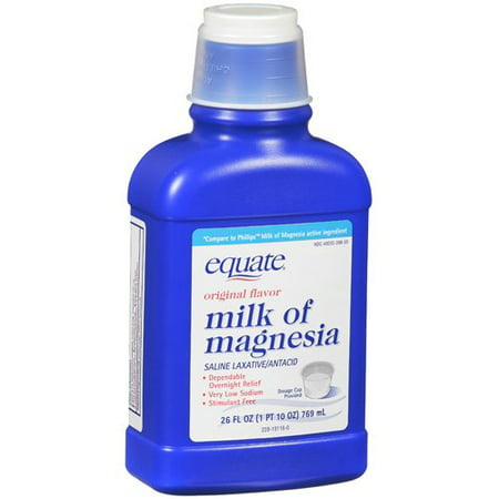 magnesia milk equate flavor oz original