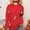 Red, variant on EchfiProm Black Sweaters for Women Christmas Pullover Winter Long Sleeve Crewneck Christmas Adults Tops