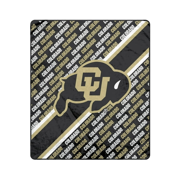 Pegasus Colorado Buffaloes 60" x 70" Diagonal Lined Wordmark Ultra Soft Blanket