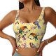 thumbnail image 1 of Balery Beautiful Bright Birds And Flowers Sujetadores deportivos con espalda cruzada para mujer, acolchados, sin costuras, de alto impacto, ideales para yoga, gimnasio, entrenamiento y fitness.-, 1 of 7