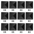 thumbnail image 5 of Protection Black Plastic Fence Post Cap For 4X4 Inches Posts Set Of 12, 5 of 8