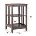 thumbnail image 2 of Topbuy 3-tier Nightstand  Round Corners End Table, 2 of 10