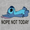 thumbnail image 2 of Toddler's Lilo & Stitch Nope Not Today Portrait Graphic Tee Athletic Heather 5T, 2 of 3