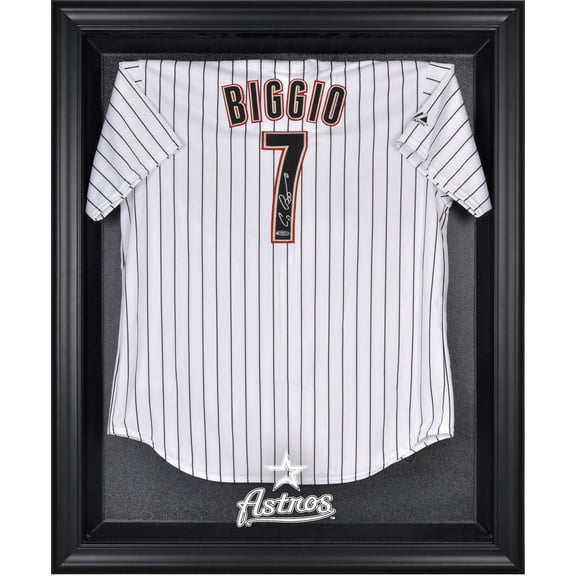 Houston Astros Black Framed Logo Jersey Display Case
