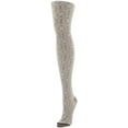 thumbnail image 2 of MeMoi Trellis Patterned Cotton Blend Sweater Tights - Womens - Female (Medium/Large, Black), 2 of 2