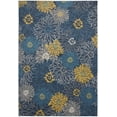 thumbnail image 2 of Nourison Passion Blue 12' x 15' Area Rug, Boho, Floral, Bed Room, Living Room, Dining Room, Kitchen, , Easy Cleaning, Non Shedding (12' x 15'), 2 of 8