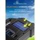 thumbnail image 3 of SET DE 2 LÁMPARAS LED COB RECARGABLES CON 6 MODOS PANEL SOLAR CARGADOR., 3 of 5