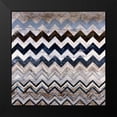 thumbnail image 2 of Henry, Alexys 20x20 Black Modern Framed Museum Art Print Titled - Zig Zag IV, 2 of 5