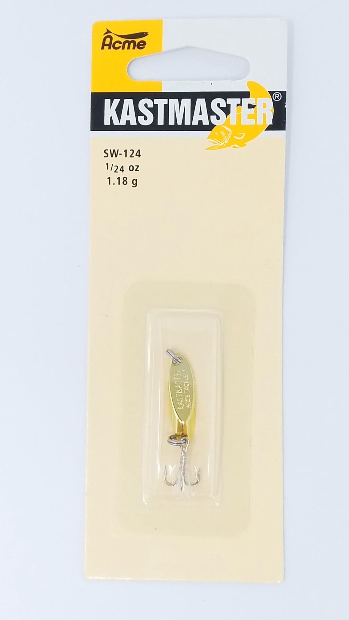 Acme Kastmaster SW-124T. 1.2ml Pesca Esca (1-Dozen) ( Oro su Oro