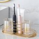 thumbnail image 5 of Wall Mounted Bathroom Razors Storage Rack Cosmetics Space Saving Stand Ventilated Iron Home Toothpaste Toothbrush Holder, 5 of 5