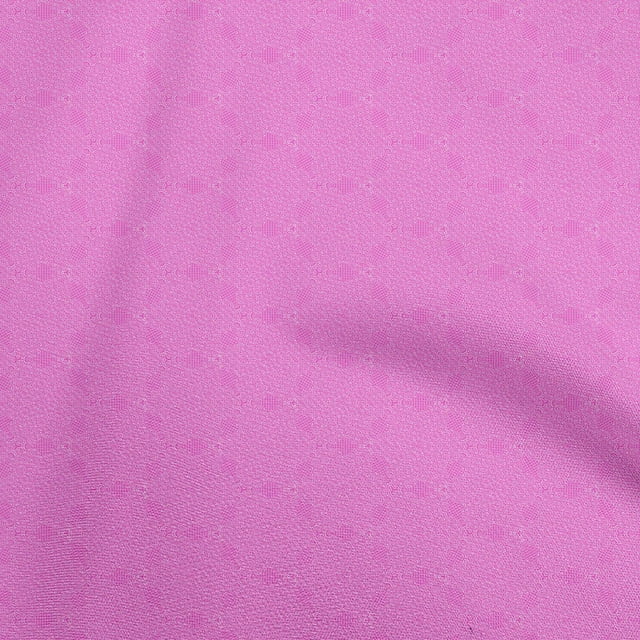 oneOone Cotton Silk Fuschia Pink Fabric Texture Sewing Craft Projects Fabric Prints By Yard 42 Inch Wide