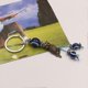 thumbnail image 1 of Blue Evil Eye Keychain Owl Bag Charm Cute Key Chain For Backpack Boys Decorative Keyring For Women Purse Hanging Pendant, 1 of 3