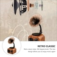 thumbnail image 4 of ColoMX Altavoz estéreo con forma de fonógrafo gramófono Altavoz inalámbrico de estilo clásico, 4 of 7