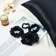 thumbnail image 3 of Gift Set: Pure Mulberry Silk Pillowcase, Eye Mask And Scrunchies, 3 of 9