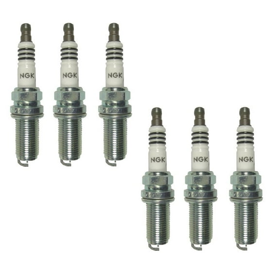 6 Spark Plugs Genuine NGK 4469 OEM # LFR5AIX Iridium-IX Upgrade