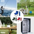 thumbnail image 4 of Outdoor Chairs Folding Chairs Camping Chairs Picnic Light Chairs Folding Chairs Lightweight Storage,A Set Of Small Green Outdoor Folding Chairs, 4 of 7