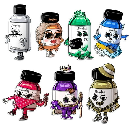 UPC: 0086366090039 | Angelus Sticker Pack  Pack of 5  #3