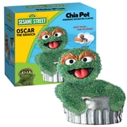 Sesame Street Oscar the Grouch Chia Pet Handmade Decorative Planter by JEI