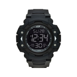 Skechers Analog Digital Chronograph Watch with Alarm, Calendar