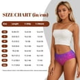 thumbnail image 4 of Fotbe Holiday Shiny Calzones Estampados para Mujer – Ropa Interior de Algodón, Cómoda, Suave y Elástica-Medium, 4 of 6