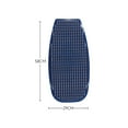 thumbnail image 6 of Motorcycle Seat Pad Comfortable Portable Anti Slip Motorbike Seat Pad Cover Blue, 6 of 7