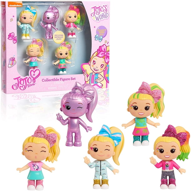 Set de figuras coleccionables Just Play Siwa de 5 piezas para mayores de 3 años
