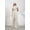 Milky White, variant on American retro style patchwork hollow lace long cardigan for women, 2026 summer collection, versatile design straight-leg pants set