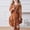 Brown, variant on Girls Loose Casual Ruffle Swing Midi Dress with Belt Long Sleeve A-Line Flowy Tiered Design for Kids Girls Summer Dress Cassual Formal Dresses Cute Sun Dresses