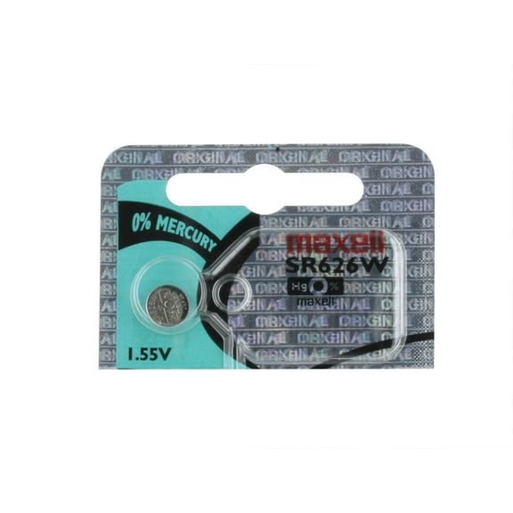 Maxell WC376 SR626W 376 Silver Oxide Watch Battery (1 Battery)
