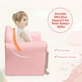 thumbnail image 6 of Gymax Kids Mermaid Sofa Children Armrest Couch Upholstered Chair Toddler Furniture, 6 of 10