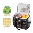 thumbnail image 4 of Cooler bag Vintage Wooden Floral 15L Insulated Lunch Bag Large Cooler Suitable for camping and picnics, 4 of 7