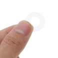 thumbnail image 3 of BRIGHTFUFU 100Pcs Flat Washer Clear Plastic Insulation Washers For High Temperature Environments, 3 of 7