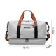 thumbnail image 3 of Bolsa de Viaje Grande, Bolsa de Gimnasio Expandible, Bolso de Mano para Mujer con Funda para Trolley y Bolsillo Impermeable, Bolsa de Lona de Viaje, Bolsa Deportiva para Gimnasio, 3 of 7