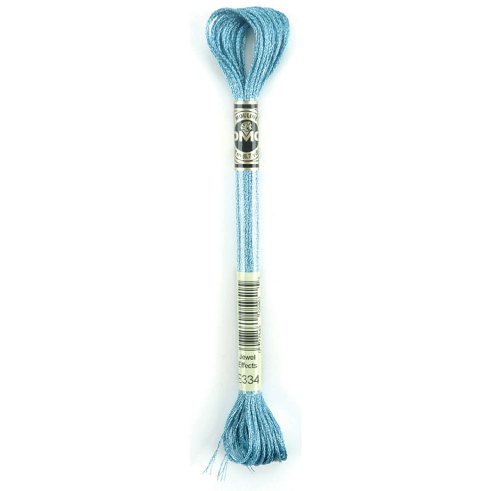 DMC Light Effects Embroidery Floss 8.7ydBlue Topaz