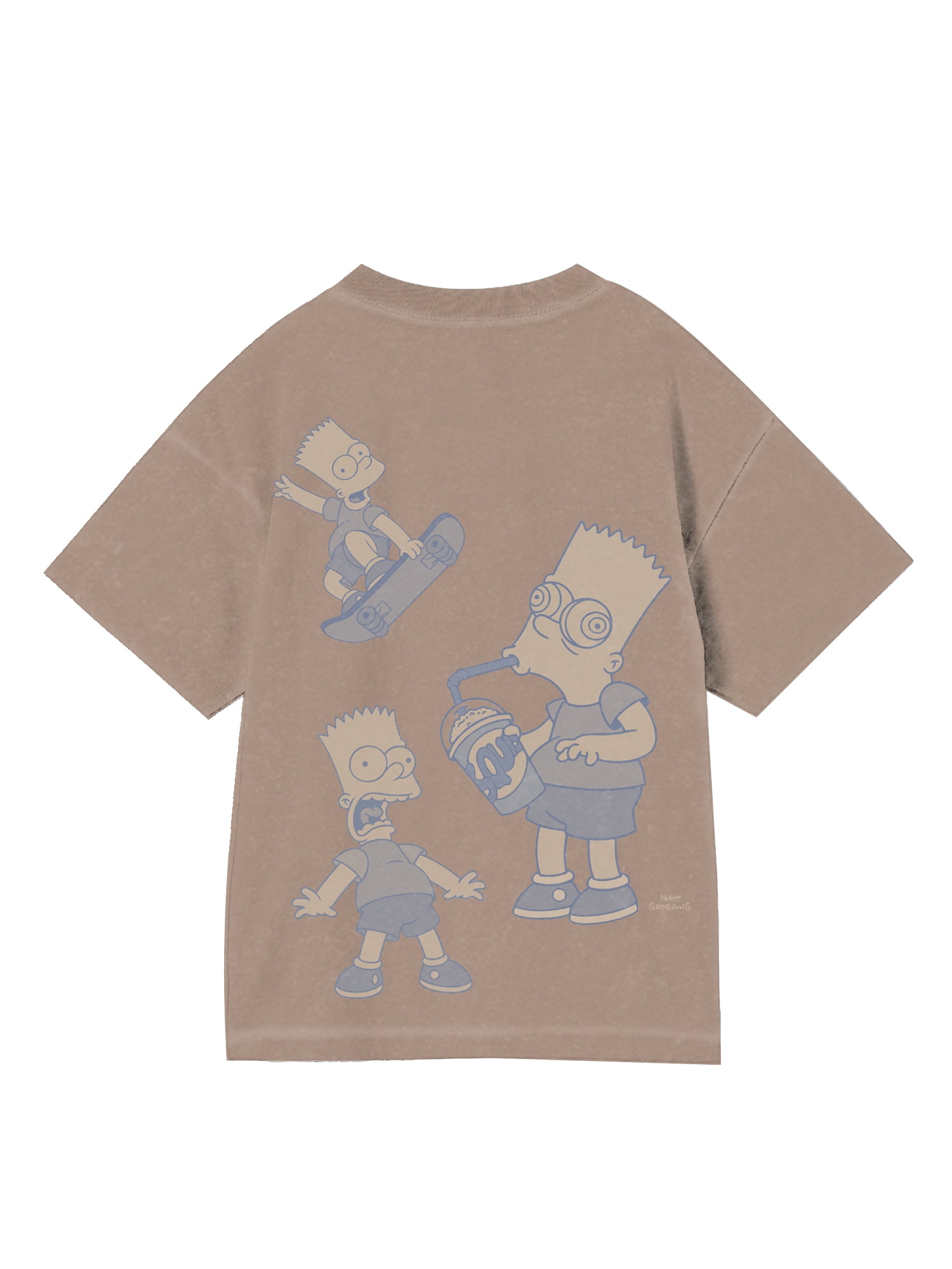 The Simpsons, Boys' Relaxed Graphic T-Shirt, Bartrocious Nature, Sizes 4-18