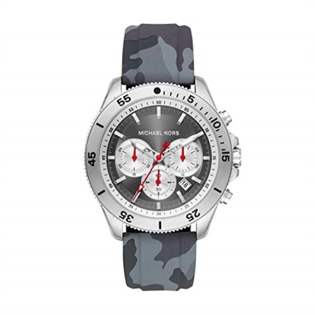 theroux stainless steel quartz watch 