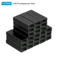 thumbnail image 3 of Unique Bargains Staples for Stapler, 4 Pack(1000Pcs Staples Per Pack) #10 Mini 3/16 Inch Length Staples Jam Free Black, 3 of 7