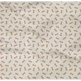 thumbnail image 4 of oneOone Organic Cotton Poplin Twill Fabric Fish Skeleton Ocean Print Sewing Fabric BTY 42 Inch Wide, 4 of 4