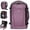 Pink, variant on Airline Approved Travel Backpack with USB Port, 30L Waterproof Carry On Personal Item Bag 18x14x8  for Men Women, 13 Pockets Laptop Weekender Backpack, Daypack for Business Travel Gym,Pink