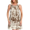 thumbnail image 1 of Fotbe Western Desert Cowboys2 Vestido de Verano sin Mangas para Mujer – Vestido Midi Línea A, Estilo Camiseta Floral, Vestido Playero Casual y Fluido, 1 of 7