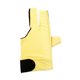 thumbnail image 3 of Guante de billar de tres dedos, antideslizante, para entrenamiento en gimnasio. Amarillo, 3 of 9