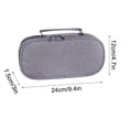thumbnail image 2 of Ohmyroo High-Capacity 3-Pocket Stationery Pouch with Secure Zippers, 2 of 4