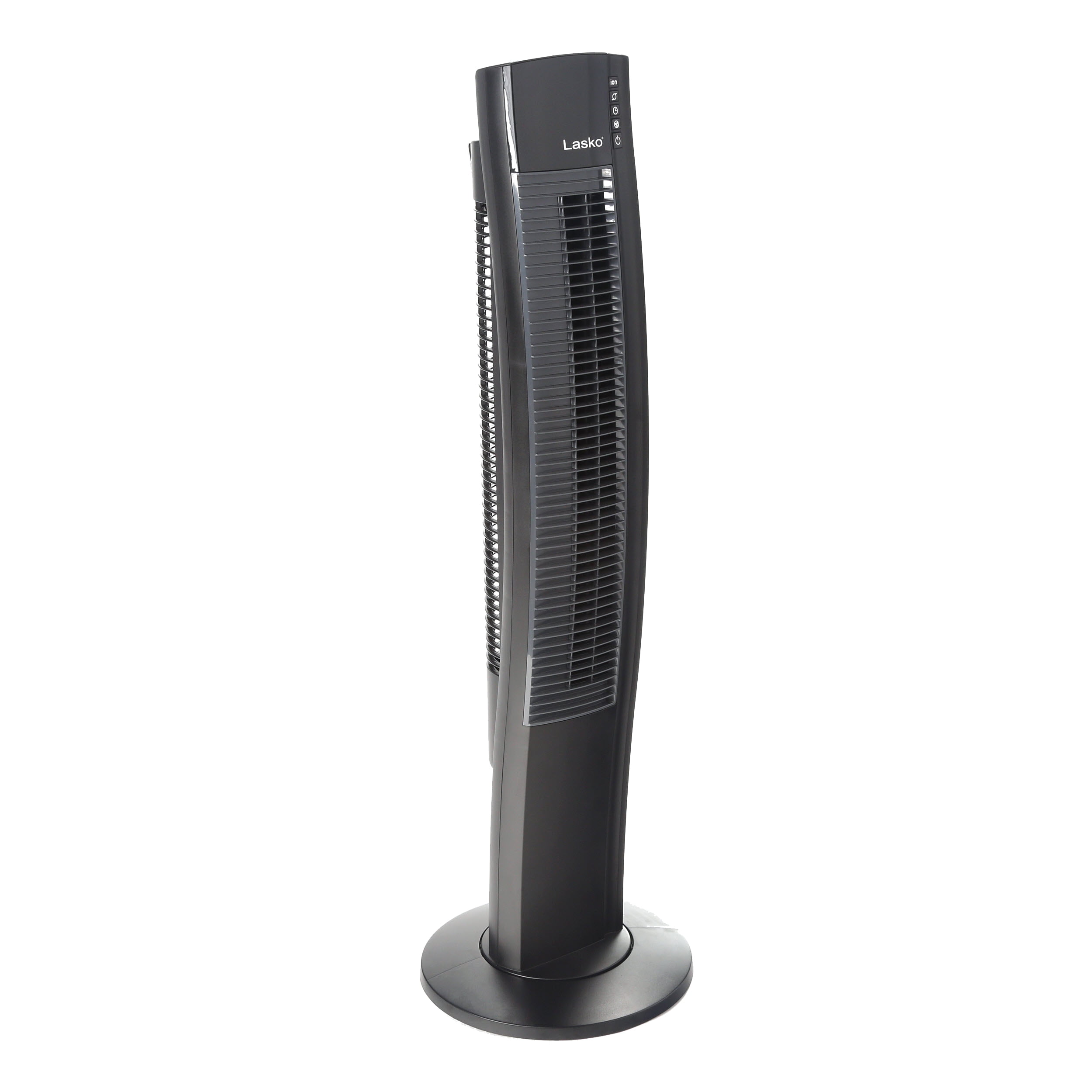 Lasko Wind Curve with Ionizer 5-Speed Fan, Model #T42915, Black with Remote by Lasko Products, LLC